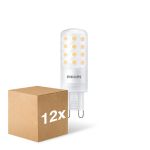 Mehrfachpackung 12x Philips CorePro LED Capsule G9 Matt 4W 480lm - 827  | Dimmbar - Ersatz Für 40W