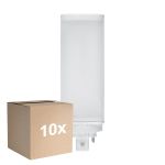 Mehrfachpackung 10x Ledvance Dulux-TE LED 10W 1100lm - 840 Kaltweiß | 4-Pins - Ersatz Für 26W