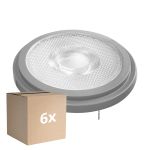 Mehrfachpackung 6x Ledvance SUPERIOR Led-Spot Reflektor G53 AR111 7.2W 450lm 40D - 918-927 Dim To Warm | Höchste Farbwiedergabe - Dimmbar - Ersatz Für 50W