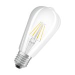 Osram Classic LED E27 Edison Filament Claire 6.5W 806lm - 827  | Remplacement 60W