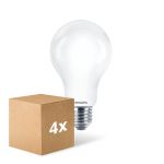 Lot 4x Philips Classic LED Ampoule E27 Poire Dépolie 17.5W 2452lm - 840  | Remplacement 150W