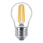 Philips Corepro LED Lustre E27 Boule Filament Claire 6.5W 806lm - 827 Blanc Très Chaud | Équivalent 60W