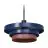 Ledvance LED Suspension Luminaire Decor Layers Suspension Luminaire Échantillon Bleu | Convient pour 1x E27