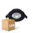 Lot 10x LED Inclinable Spot Noir 6W 550lm - 930  | Diamètre 75mm - IP54 - Meilleur Rendu De Couleur 