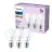 Lot 3x Philips Ampoule LED E27 Poire Dépolie 8W 806lm - 827 