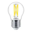 Philips MASTER LED Lustre E27 Boule Filament Claire 2.5W 340lm - 922-927 Dim To Warm | Meilleur Rendu Des Couleurs - Dimmable - Équivalent 25W